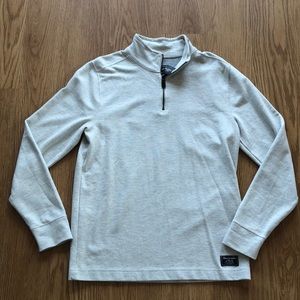 Cream colored 1/4 zip